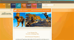 Desktop Screenshot of gjarts.org